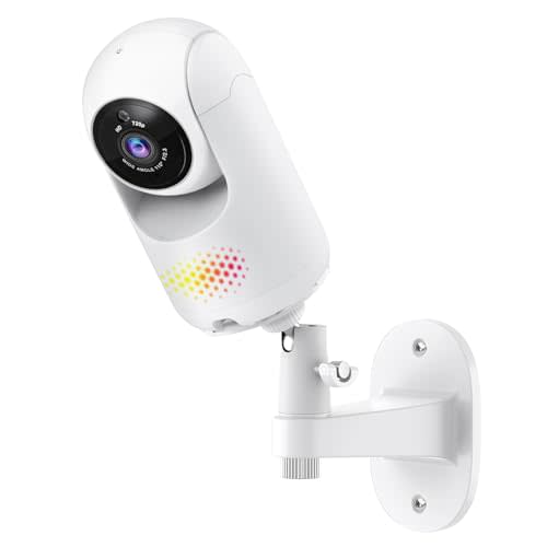 Adhesive Baby Monitor Wall Mount Compatible with VTech Advanced HQ Max, Ajustable Baby Monitor Stand Without Drilling and Wall Damage