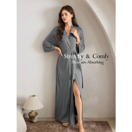 Women's Grey Robe | SHEIN