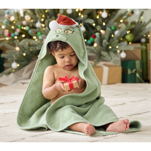 Dr. Seuss's The Grinch™ Heritage Super Soft Baby Hooded Towel & Washcloth Set