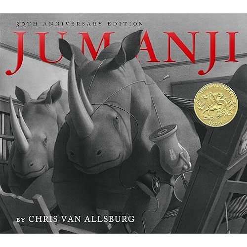 Jumanji 30th Anniversary Edition: A Caldecott Award Winner Hardcover – Picture Book, October 4, 2011