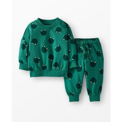 Baby French Terry Sweatshirt & Sweatpants Set