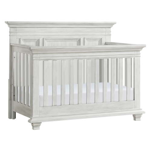Oxford Baby Weston 4-in-1 Convertible Crib, Vintage White