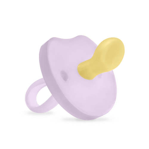 Natural Rubber Butterfly Orthodontic Pacifier - Lavender Dreams, 1 Pack