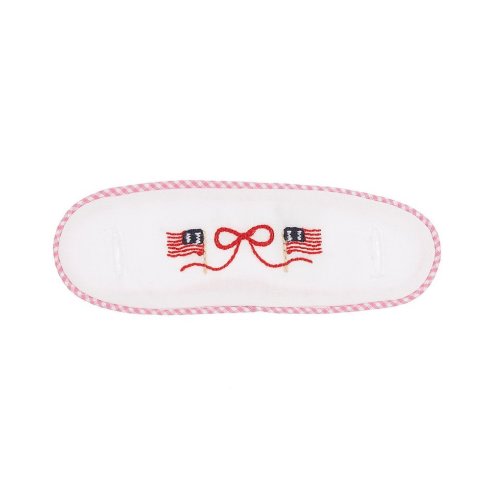 Edgehill Collection Girls American Flags Accessory Add On Tab