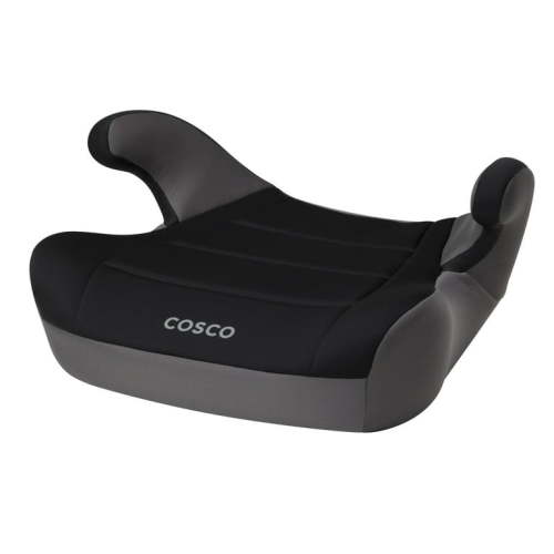 Cosco Kids Rise LX Booster Car Seat, Fossil Black, Toddler, Unisex