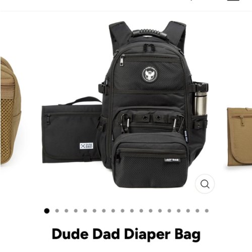 Dude Dad Diaper Bag