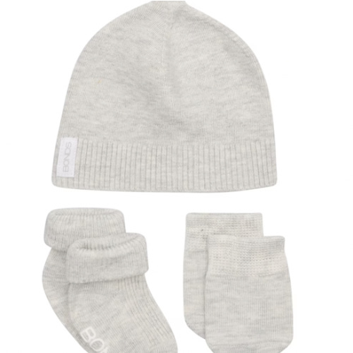 Bonds Bamboo Sock Mitten Beanie 3 Piece Set | Target Australia