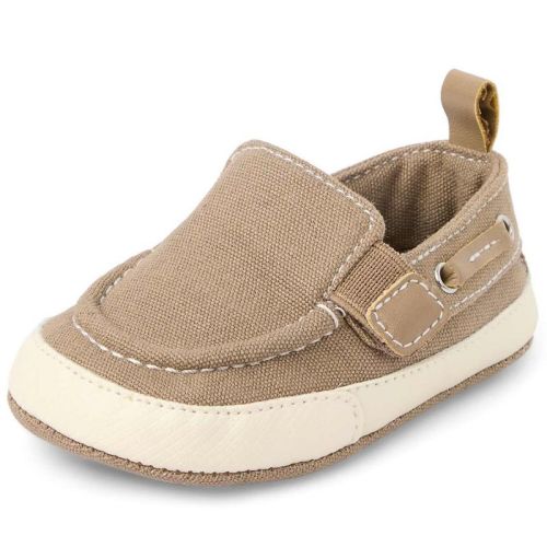 The Children's Place Baby Boys Boat Shoes Tan 0-3 M