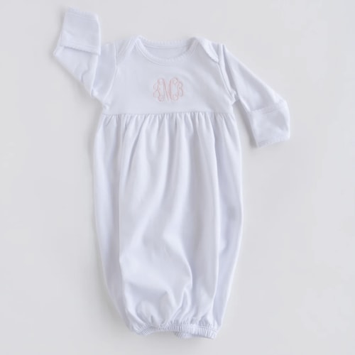 Personalized Newborn Gown