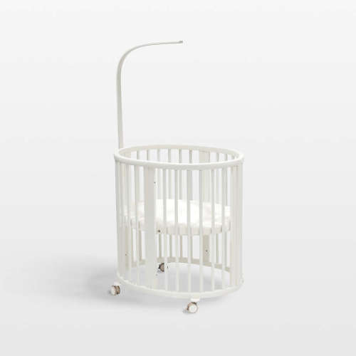 Stokke ® Sleepi ™ White Wood Crib Drape Rod