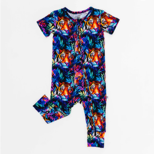 Easy Tiger Short Sleeve Romper