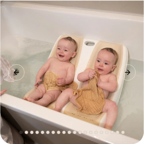 Twin Bath: Safe and Convenient Bathing Solution for Twins – bumble beez