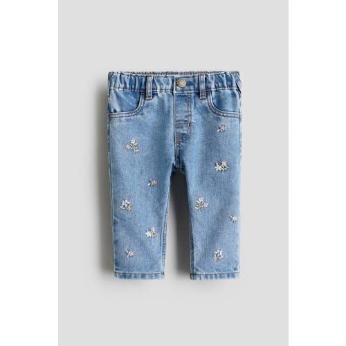 EMBROIDERY-DETAIL JEANS