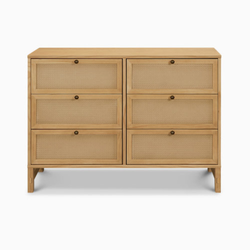 daVinci Margot 6-Drawer Dresser - Honey