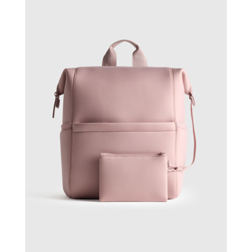 All-Day Neoprene Diaper Backpack in Thistle