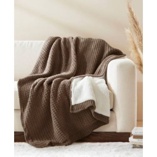 Rowan Waffle Knit Chenille Throw, 50" x 60"
