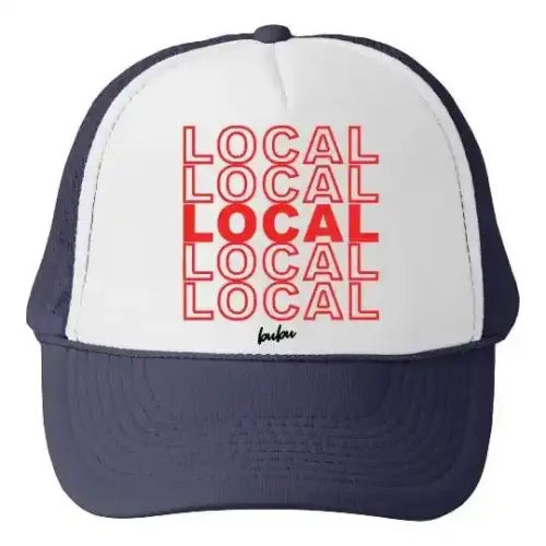 "Local" Trucker Hat by Bubu