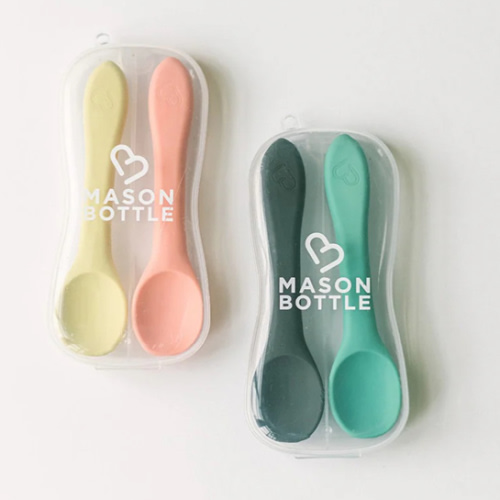 Silicone Spoon Set – Mason Bottle