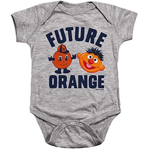 Sesame Street Collegiate Official Future College Student Unisex Infant Snap Suit for Baby Collection