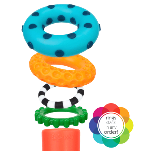 Sassy Stack of Circles Ring Stacker