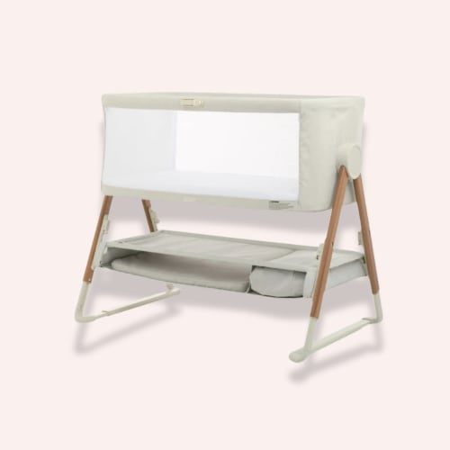 Lua V2 Bedside Crib - Fawn