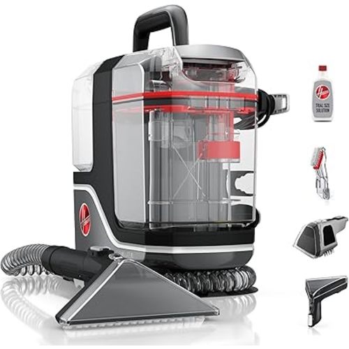 Hoover CleanSlate XL Deep Cleaning Carpet + Upholstery Spot Cleaner Machine with Specialized Tools, Permanent Stain Remover, Pair with Hoover Portable Spot Cleaner Solution