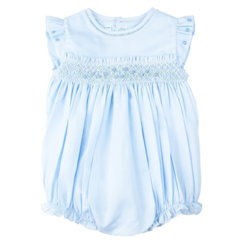 Rose Garden Collection Smocked Fly Sleeve Bubble | Feltman Brothers