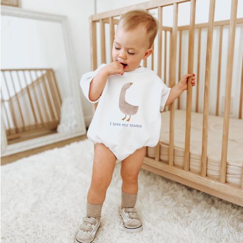 I Love Mama, Goose Shirt, Mama Goose, Matching Mommy and Me Shirt, Mother's Day Shirt, Goose Mothers Day Shirt, Mothers Day Gift from Baby