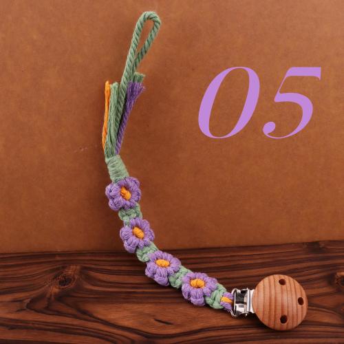 Personalized Flower Pacifier Clip, Unique Baby Girl And Boy Gift, Macrame Baby, Heirloom Baby Gift, Baby Shower Gift, Pacifier Holder, Boho
