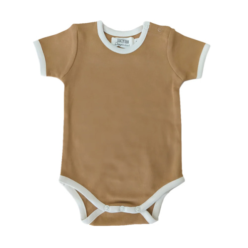 retro organic ss bodysuit | caramel – LUCY LUE ORGANICS