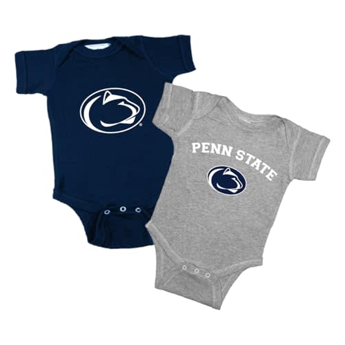 Two Feet Ahead 2 Pack Baby Bodysuit Creeper Newborn Infants Licensed Sizes 0-3M 6M 12M 18M