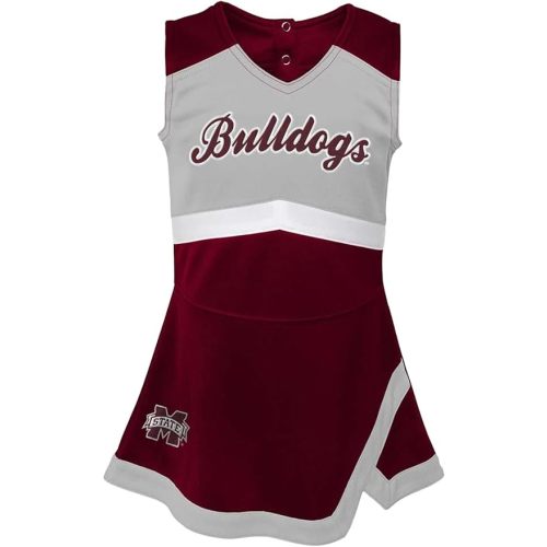 Outerstuff Girls Infant NCAA Cheer Captain Jumper Dress