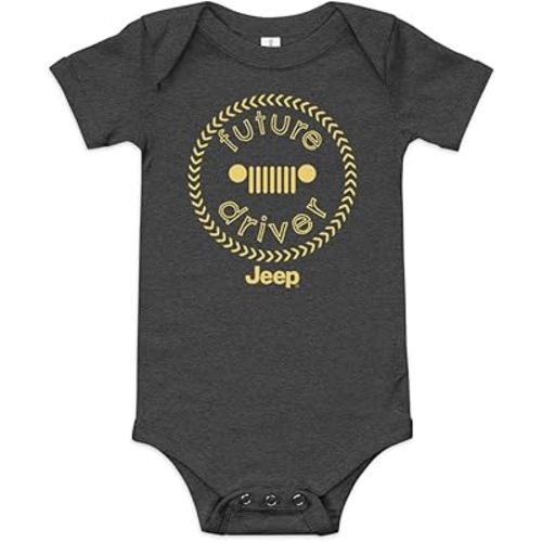 Jeep Baby Bodysuit Future Driver - Officially Licensed