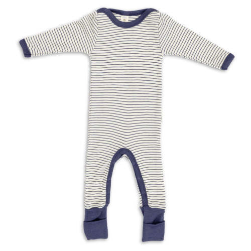 Wool/silk striped pajamas