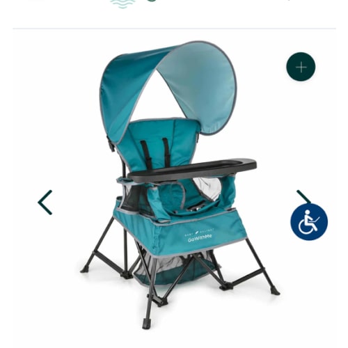 Go With Me® Venture Deluxe Portable Chair - Teal - Baby Delight