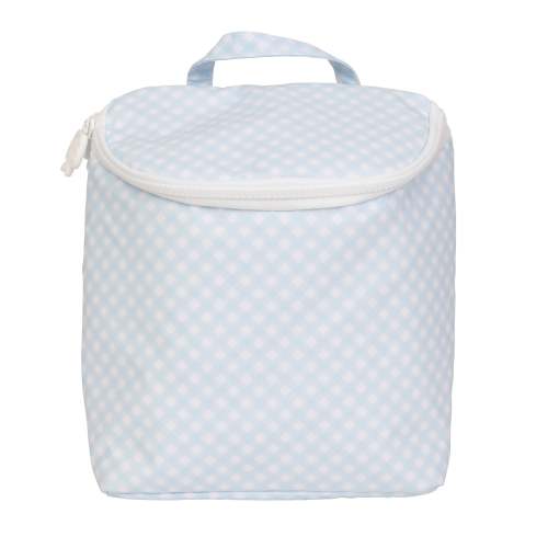 Bottle Bag | Blue Gingham