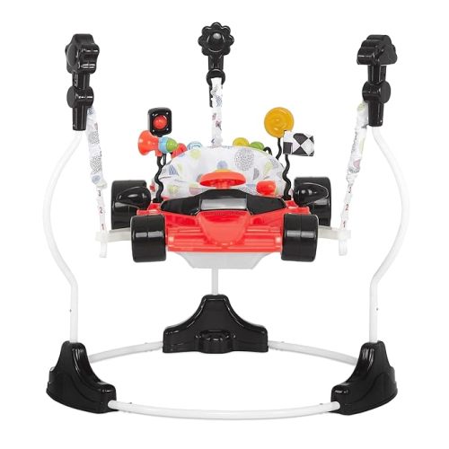 Dream On Me, Champ Activity Center & Jumper, Red