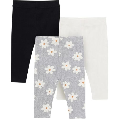 Gerber Baby-Girls Toddler 3-Pack Premium Leggings