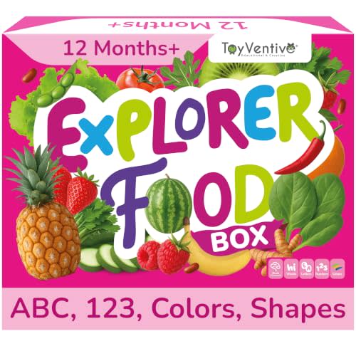 TOYVENTIVE Toddler Learning Kit with 4 Toddler Books, 2 Flash Cards for Toddlers 1-3, 4 Puzzles & 2 Games, Preschool Learning Activities