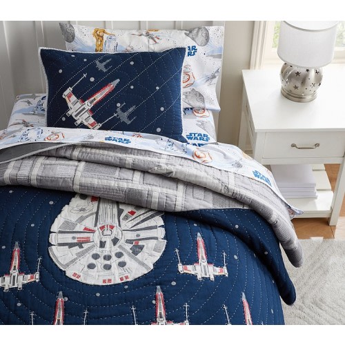 Star Wars™ Millennium Falcon™ Kids' Comforter Set | Pottery Barn Kids