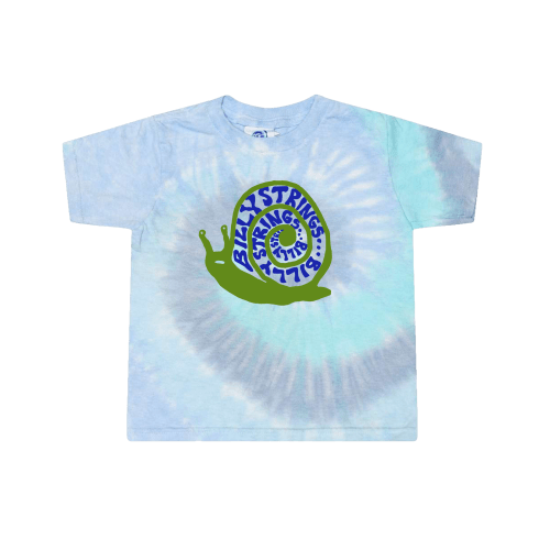 Snail Tie Dye Toddler Tee (Hailey Miller Beiden)
