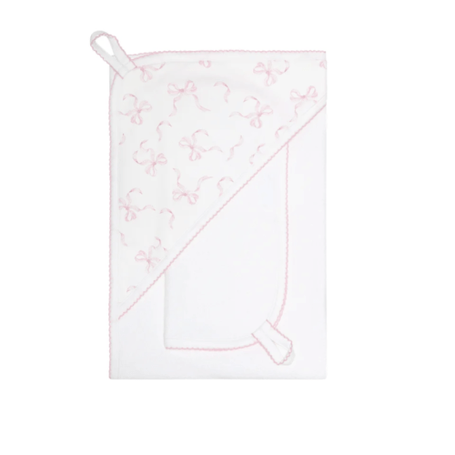 Charming Bows Print Towel