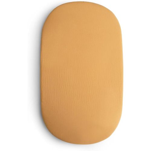 Extra Soft Bassinet Muslin Bassinet Sheet | 30" x 16" (Fall Yellow)