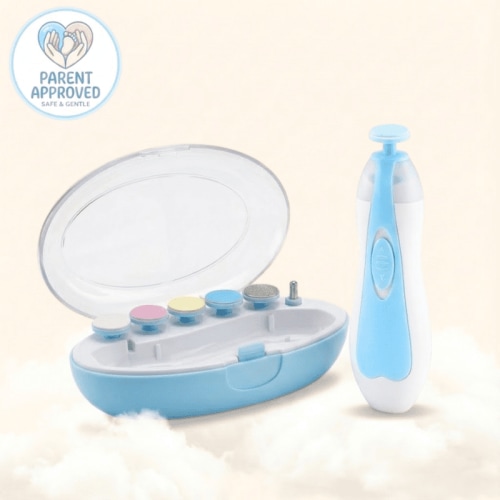 Snoozy Nail Trimmer | Whisper-Quiet, Safe Design for Babies and Toddlers