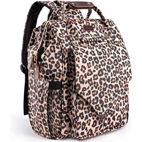 LitBear Diaper Bag Backpack, Fashion Large Capacity Multifunction Nappy Bags