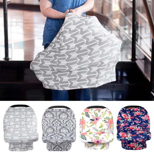 Baby Car Seat Canopy Covers Nursing Cover Breastfeeding Scarf Infant Stroller Cover Carseat Canopy for Baby Girls Boys - Walmart.ca