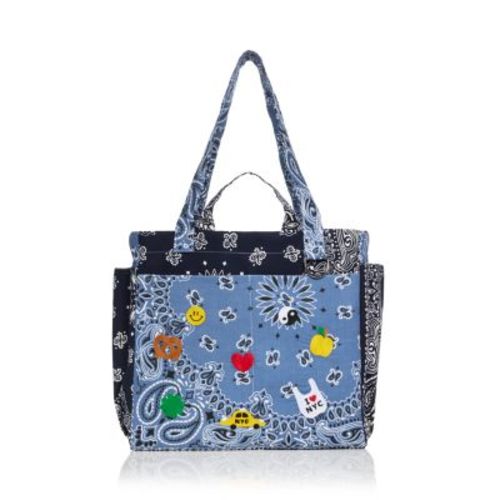 Picnic NYC Icons Embroidered Cotton Tote