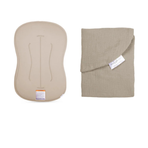 Lounger Curve + Muslin Cover Set | Birch
