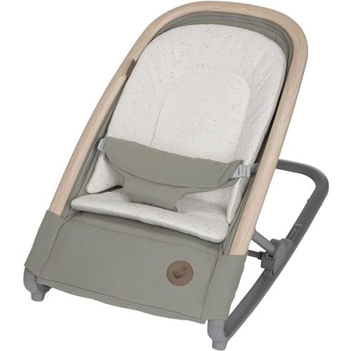 Maxi-Cosi 2-in-1 Kori Rocker, folds flat, travel, washable fabrics, Classic Green