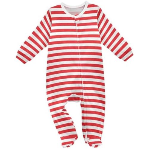 Dussdil Baby One-Piece Footies Newborn Rompers Pajamas Cotton Footed Pjs for Sleep Play Boys Girls